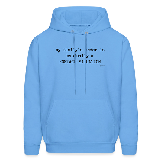 Seder Hostage Men's Hoodie - carolina blue