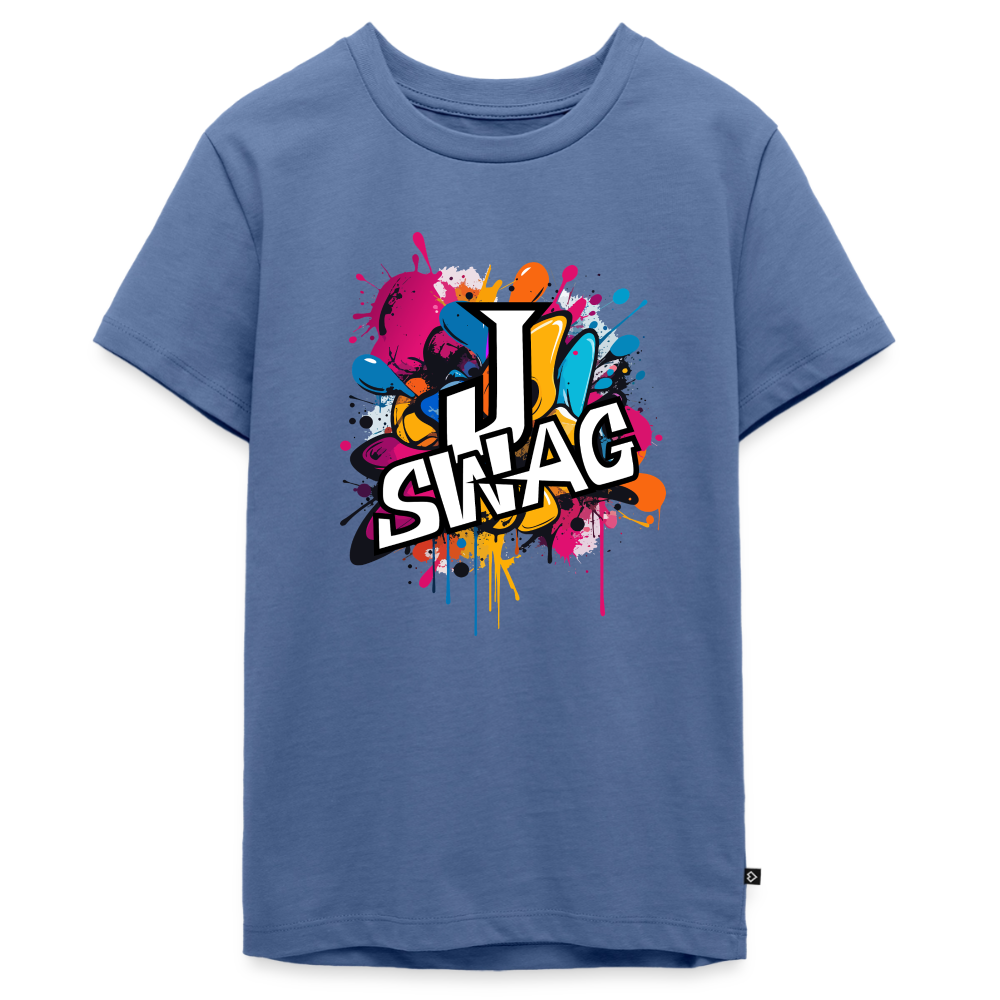 Jswag Logo  Kids' Premium T-Shirt - stone blue 