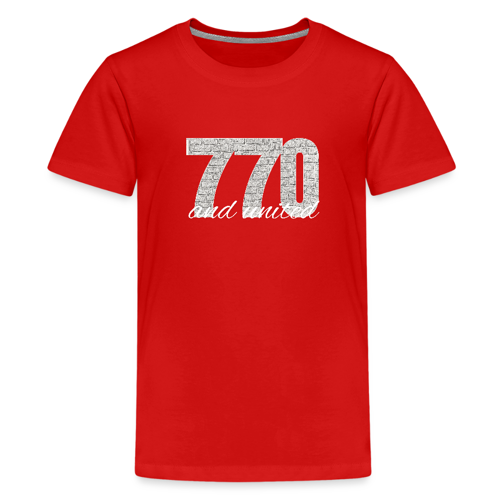 770 And United Light Kids' Premium T-Shirt - red