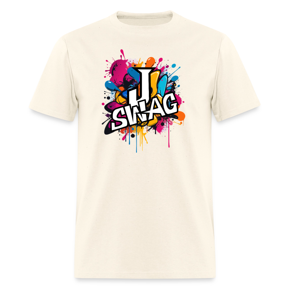 Jswag Logo  Men's T-Shirt | GILDAN 5000 - sweet cream heather