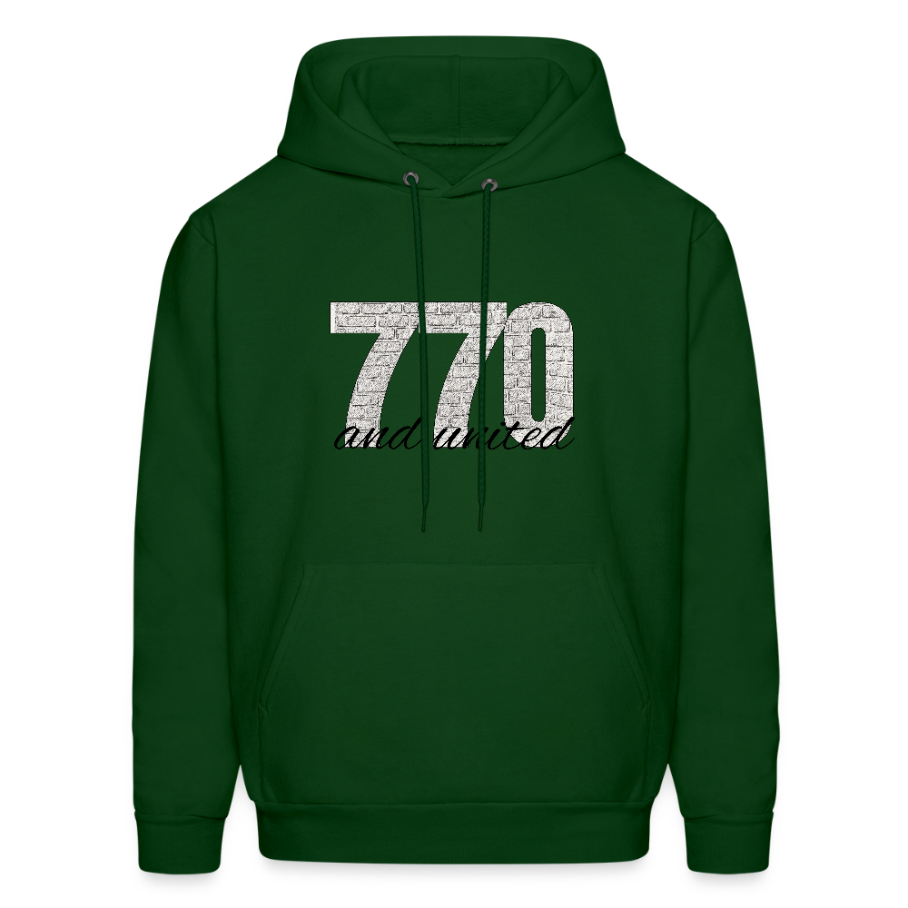 770 And United Men's Hoodie - forest green