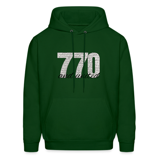 770 And United Men's Hoodie - forest green