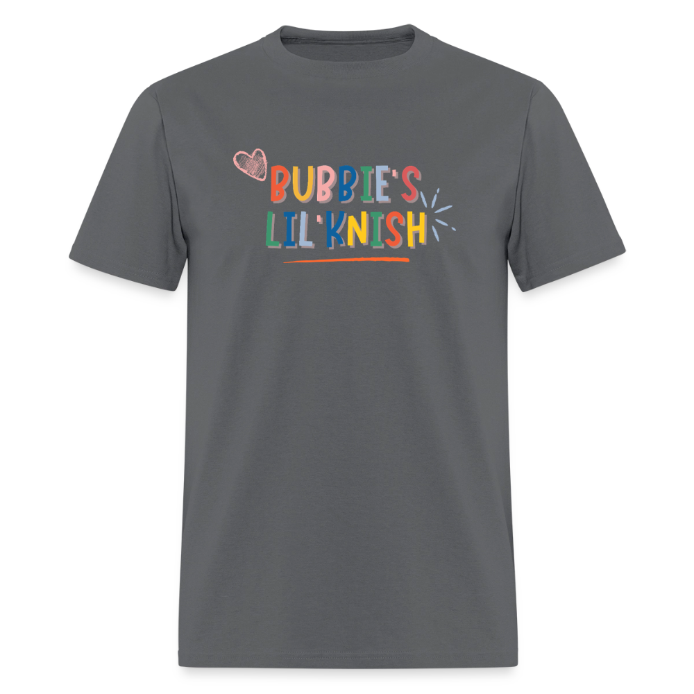 Bubbie's Lil' Knish Men's T-Shirt | GILDAN 5000 - charcoal