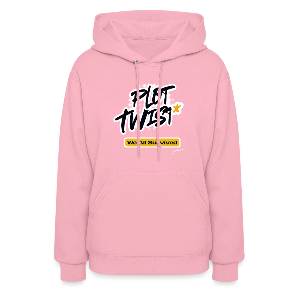 Plot Twist Women's Hoodie - classic pink