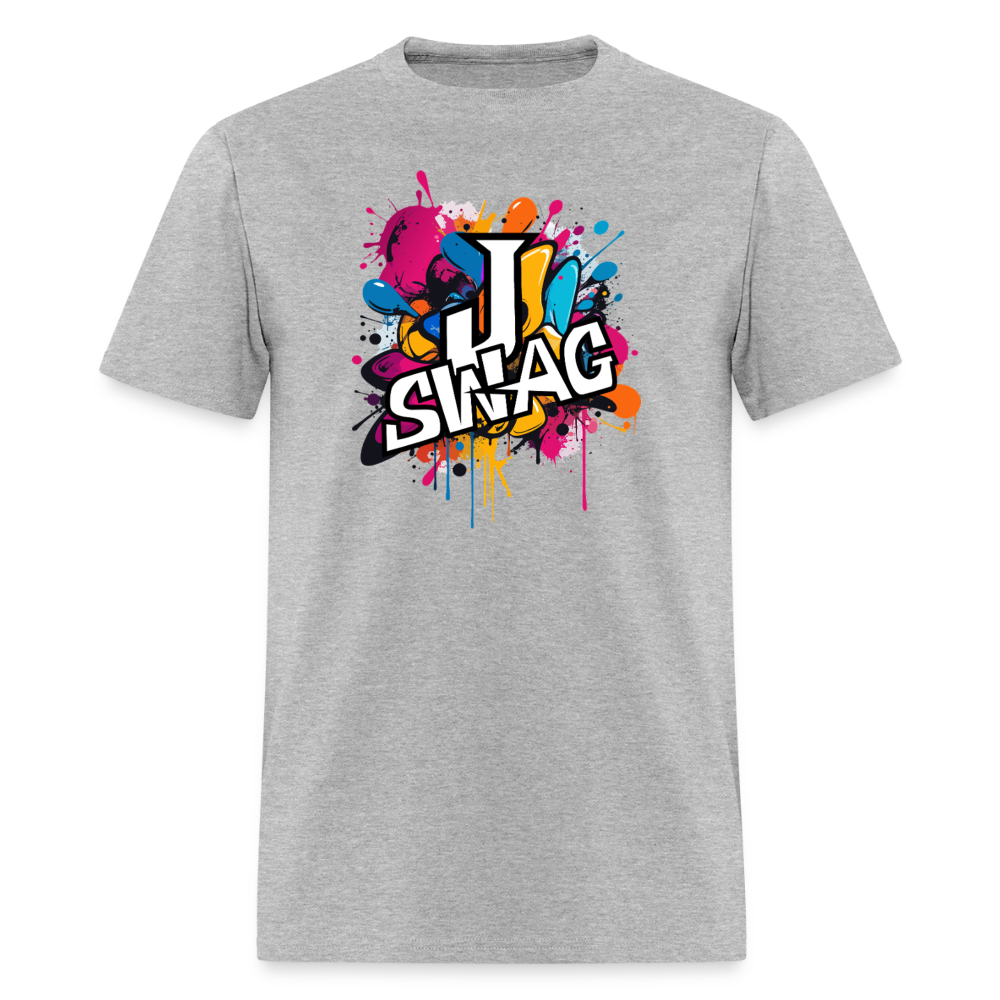 Jswag Logo  Men's T-Shirt | GILDAN 5000 - heather gray