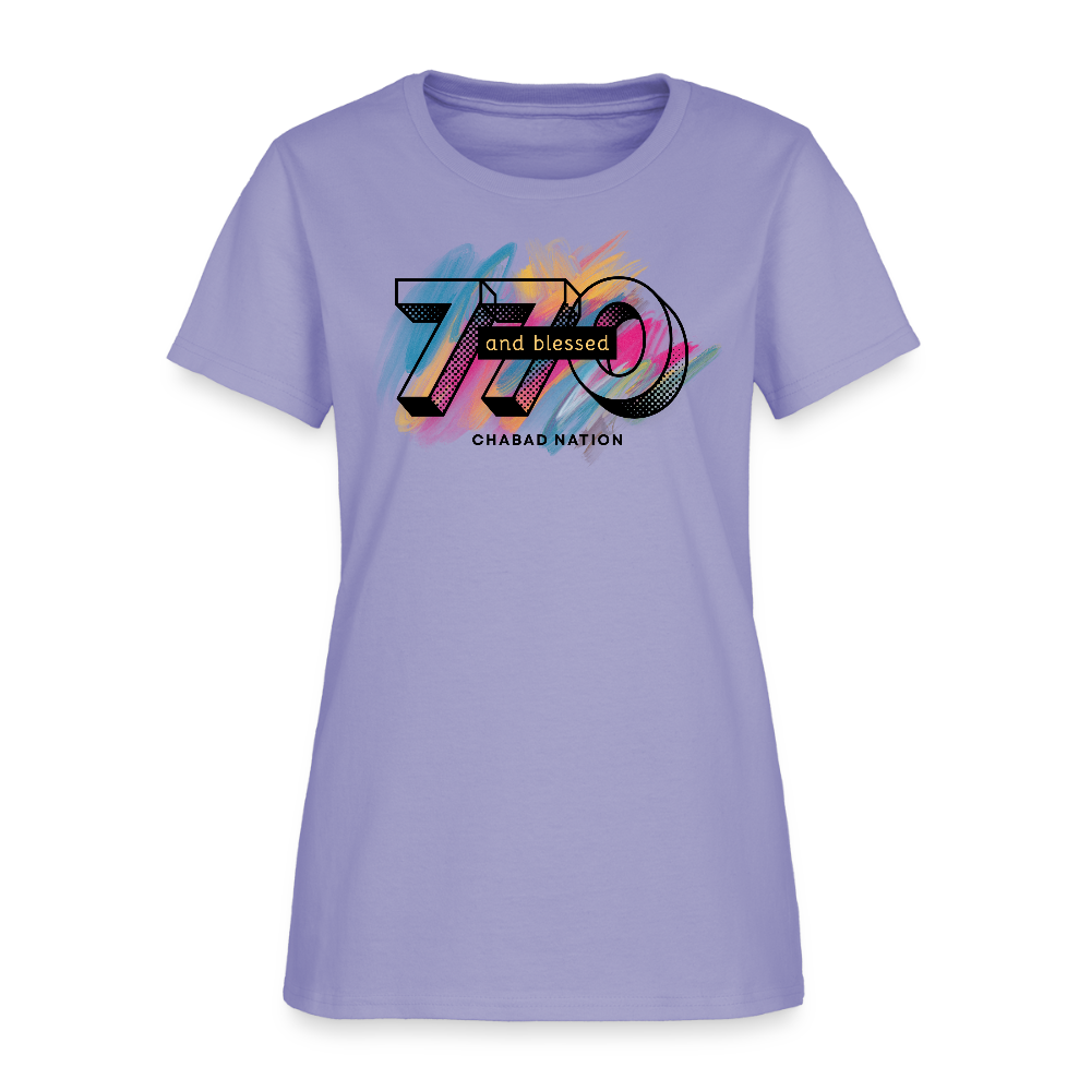 770 And Blessed Women's T-Shirt - lavender