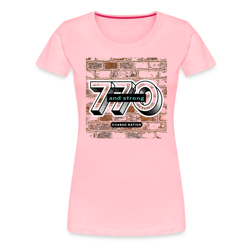 770 And Strong Women’s Premium T-Shirt - pink
