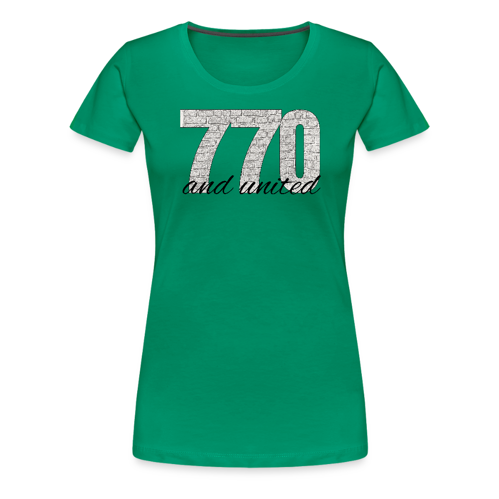 770 And United Women’s Premium T-Shirt - kelly green