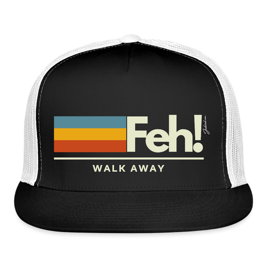 Feh! Trucker Hat - black/white