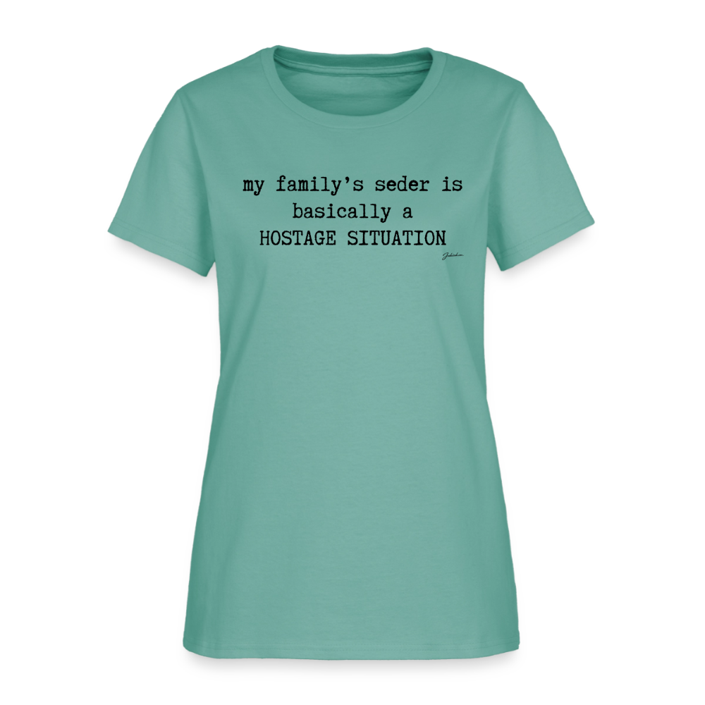 Seder Hostage Women's T-Shirt - aquatic