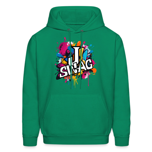 Jswag Logo Men's Hoodie - kelly green