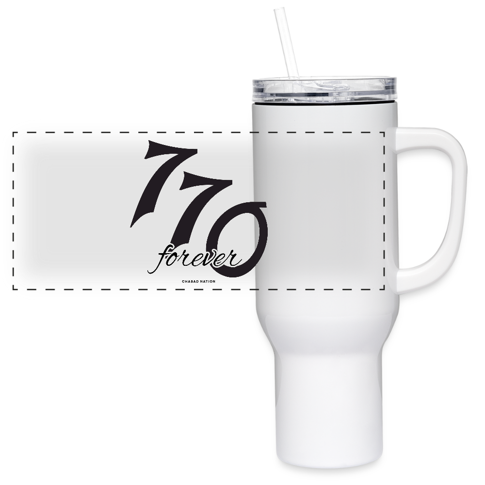 770 Forever 40 oz Travel Tumbler - white
