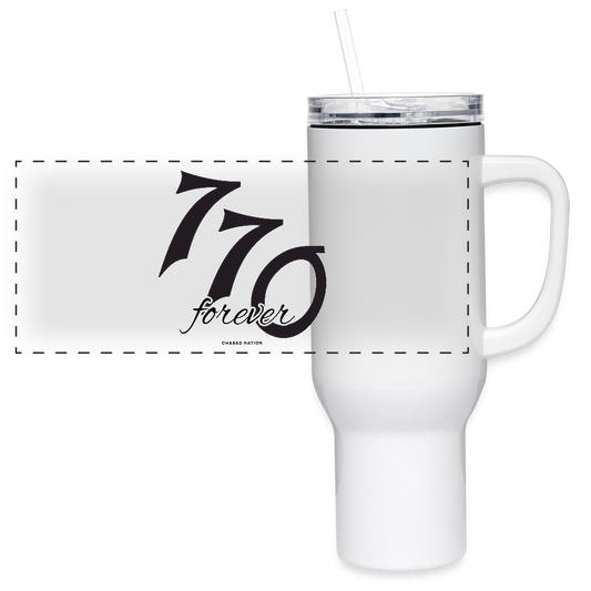 770 Forever 40 oz Travel Tumbler - white