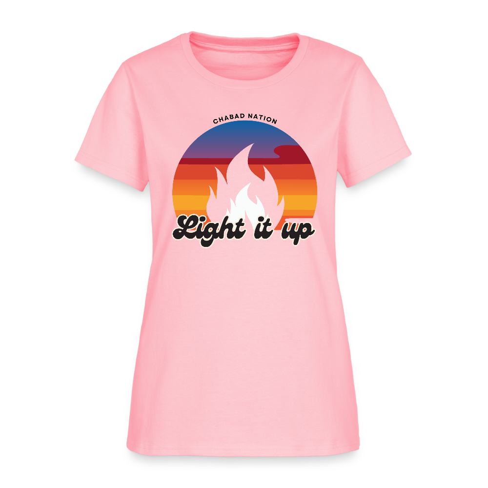 Light It Up Women's T-Shirt - pink