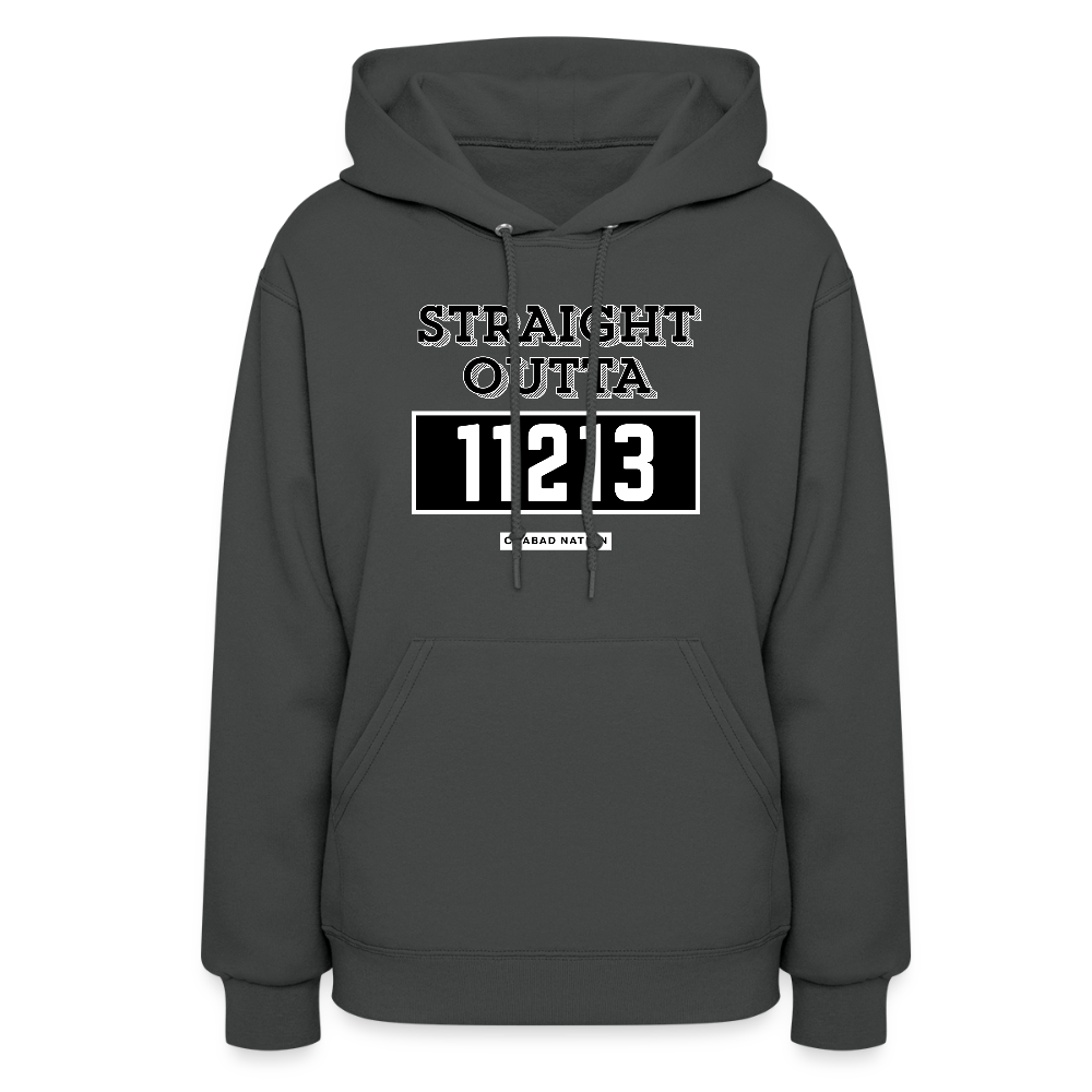 Straight Outta 11213 Women's Hoodie - asphalt