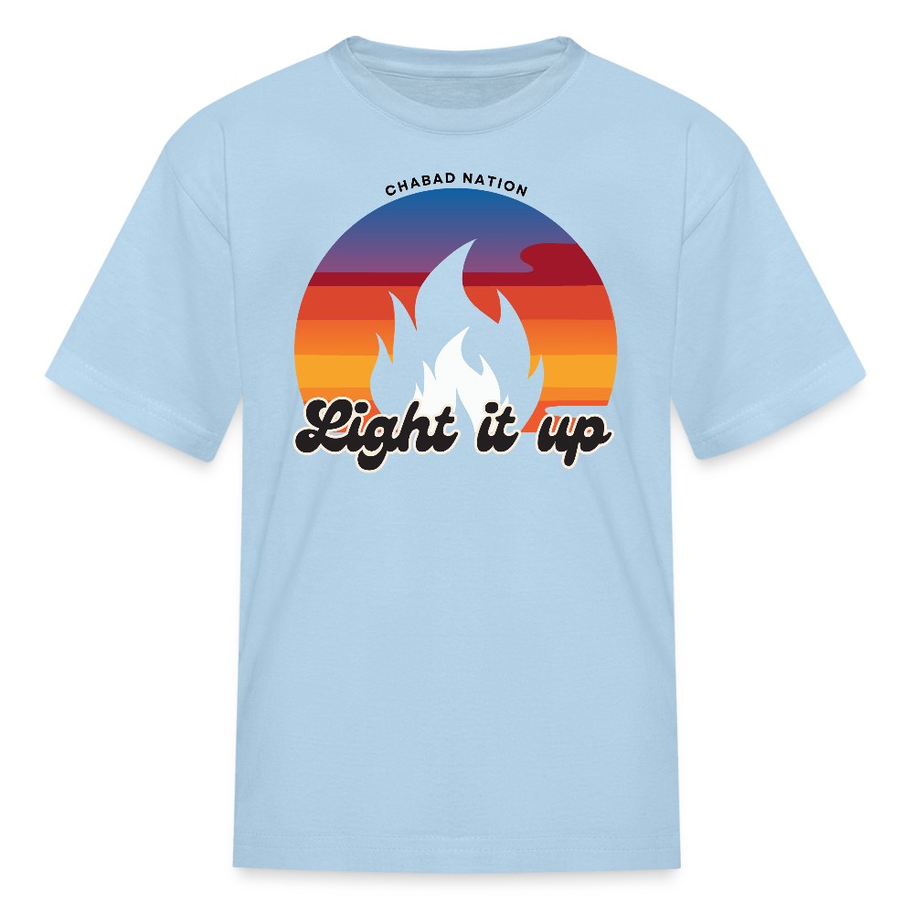 Light It Up Kids' T-Shirt - powder blue