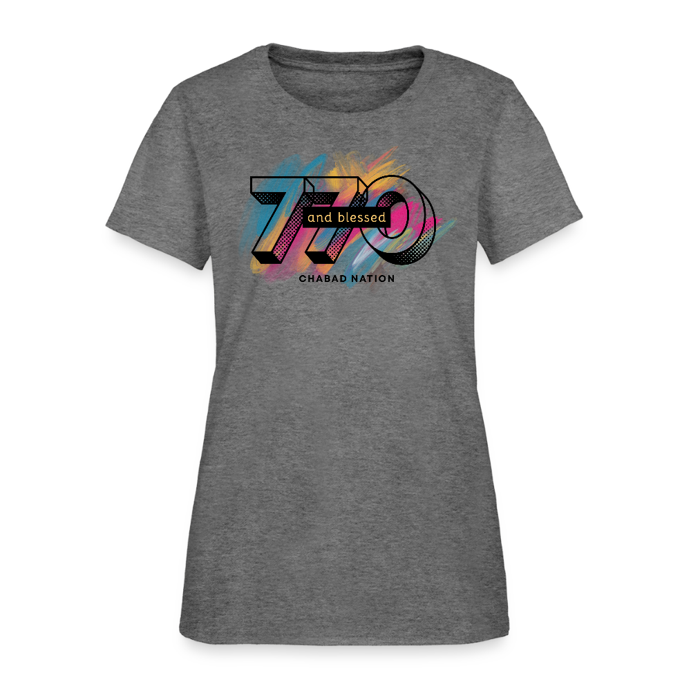 770 And Blessed Women's T-Shirt - graphite heather