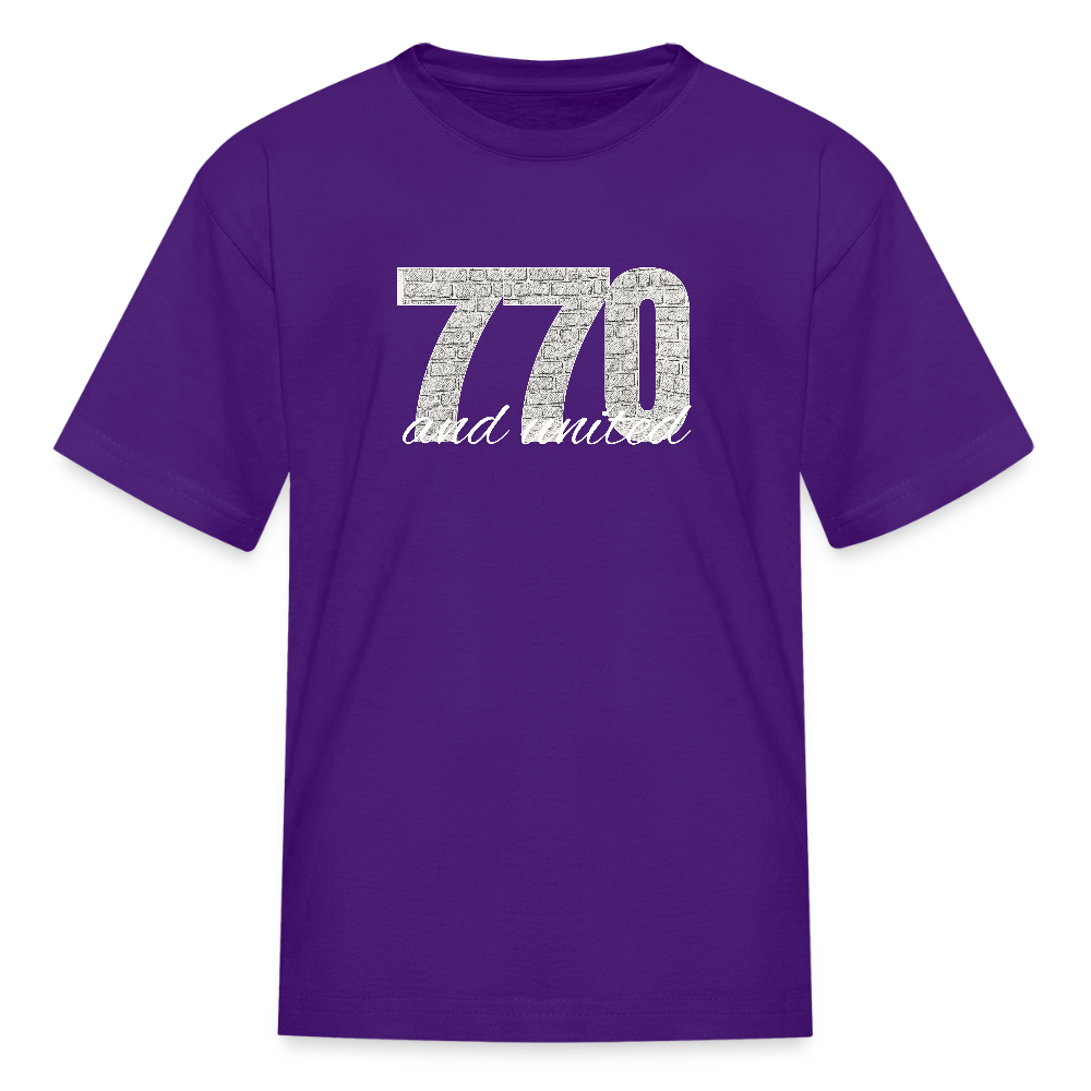 770 And United Light Kids' T-Shirt - purple