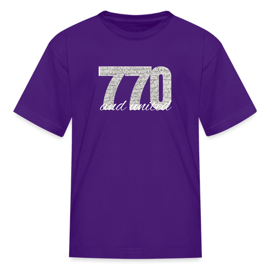 770 And United Light Kids' T-Shirt - purple