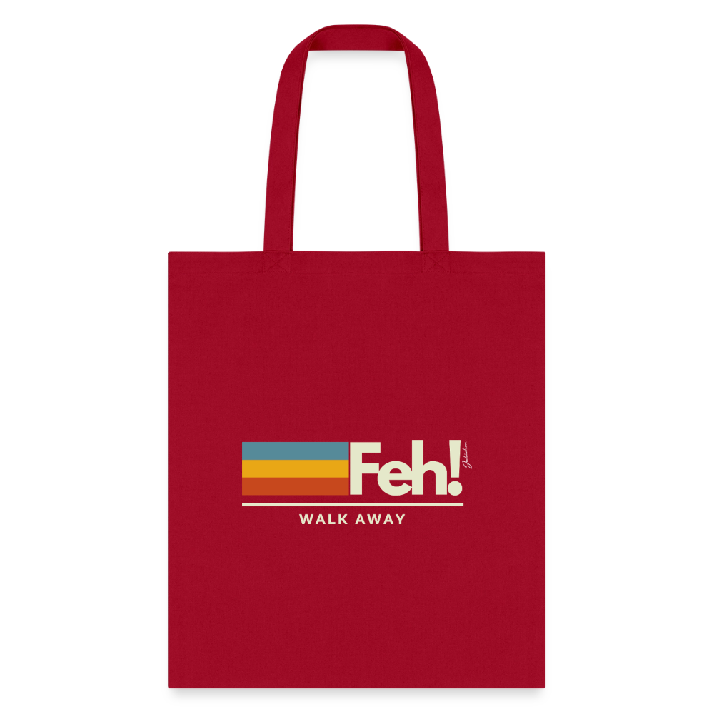 Feh! Tote Bag - red
