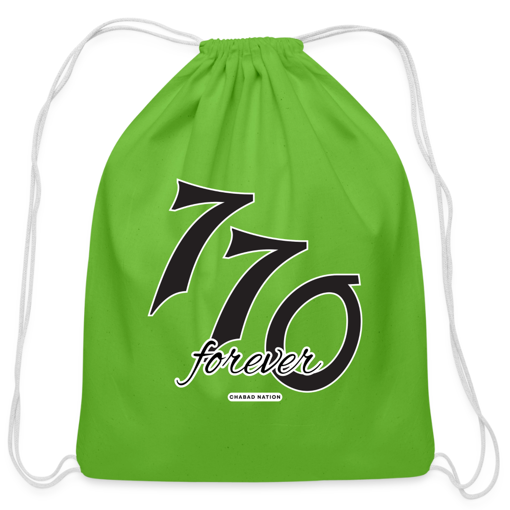 770 Forever Cotton Drawstring Bag - clover