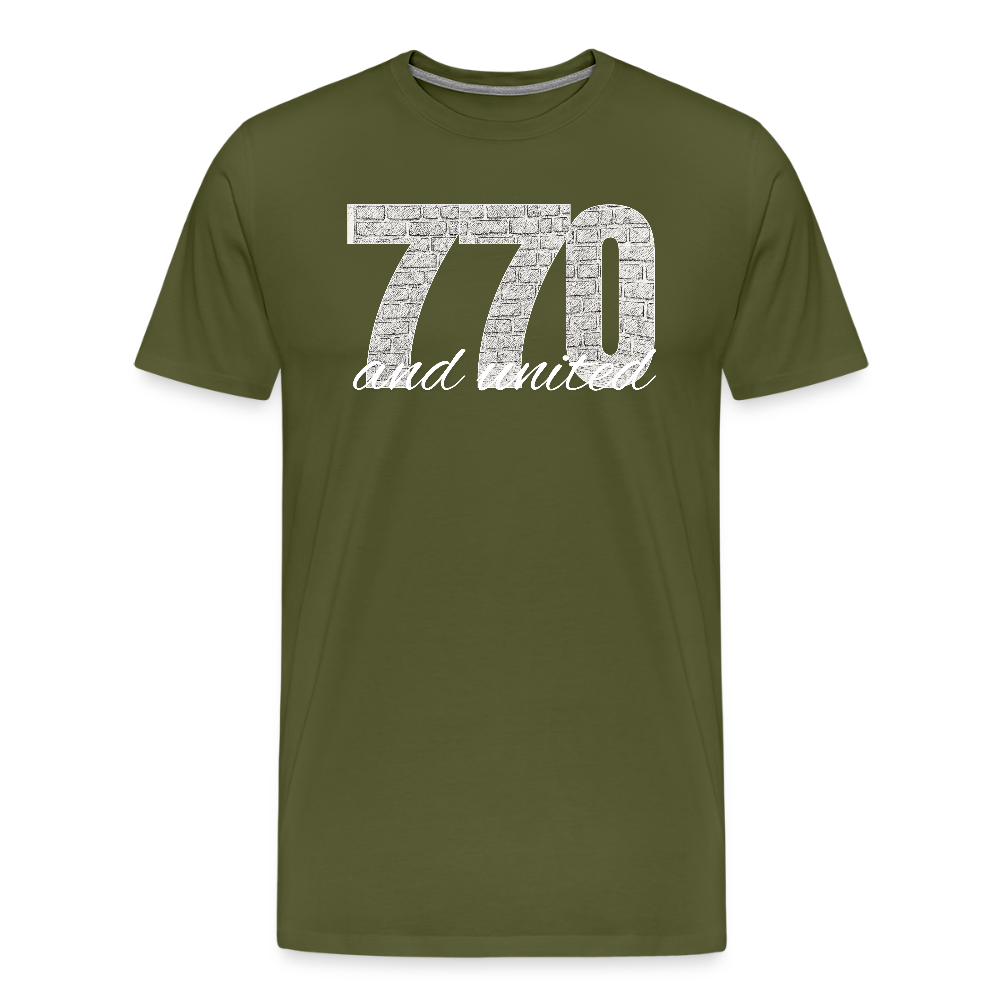 770 And United Light Men's Premium T-Shirt - olive green