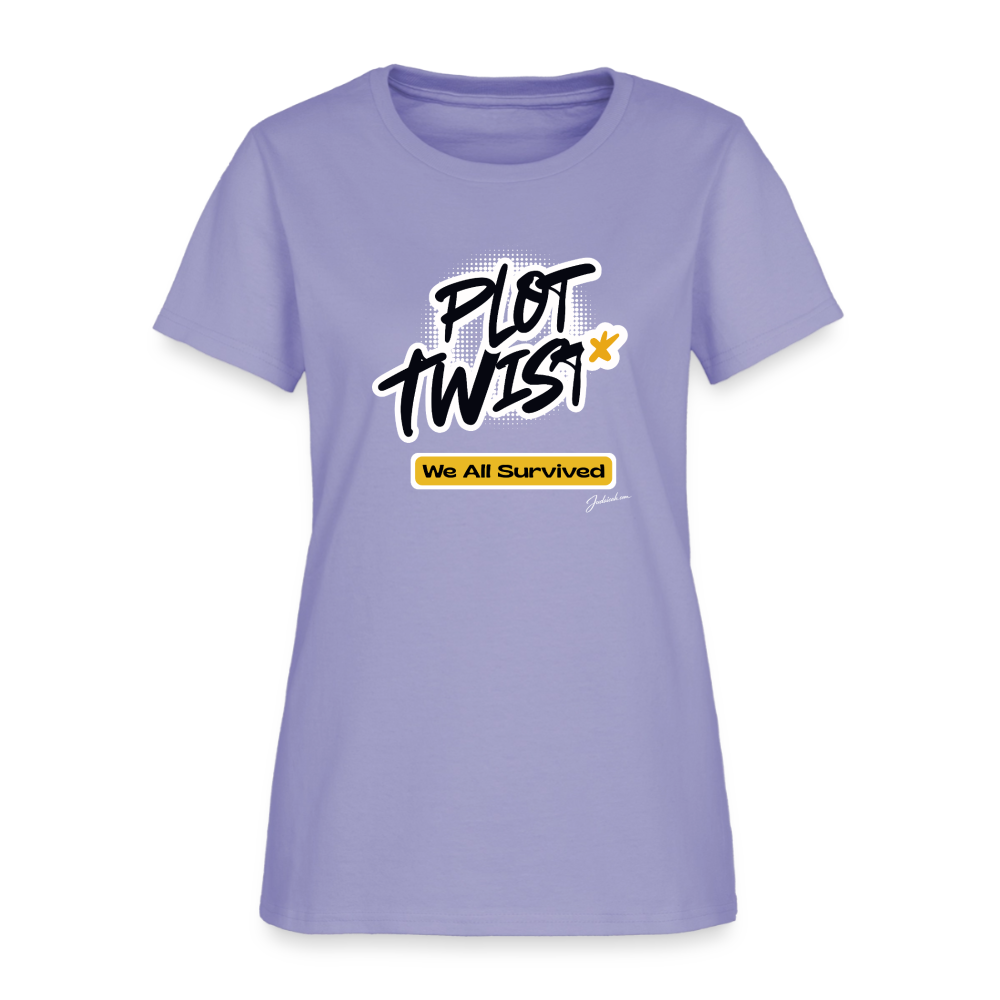 Plot Twist Women's T-Shirt - lavender