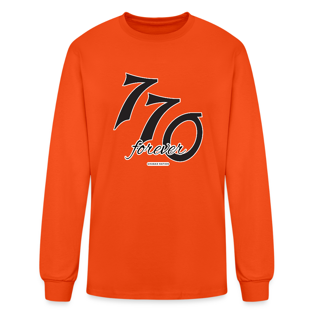 770 Forever Men's Long Sleeve T-Shirt - orange