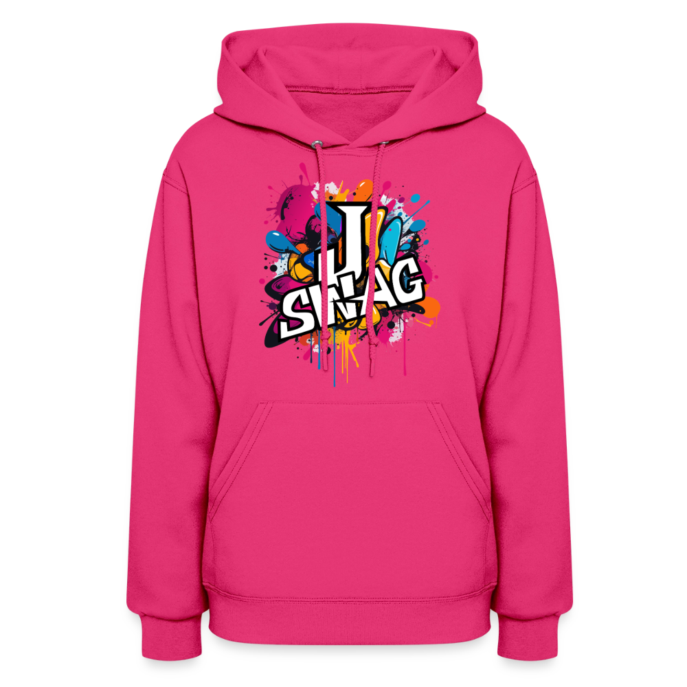 Jswag Logo Women's Hoodie - fuchsia