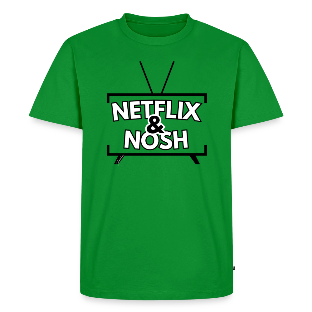 Netflix & Nosh Men's Premium T-Shirt - green