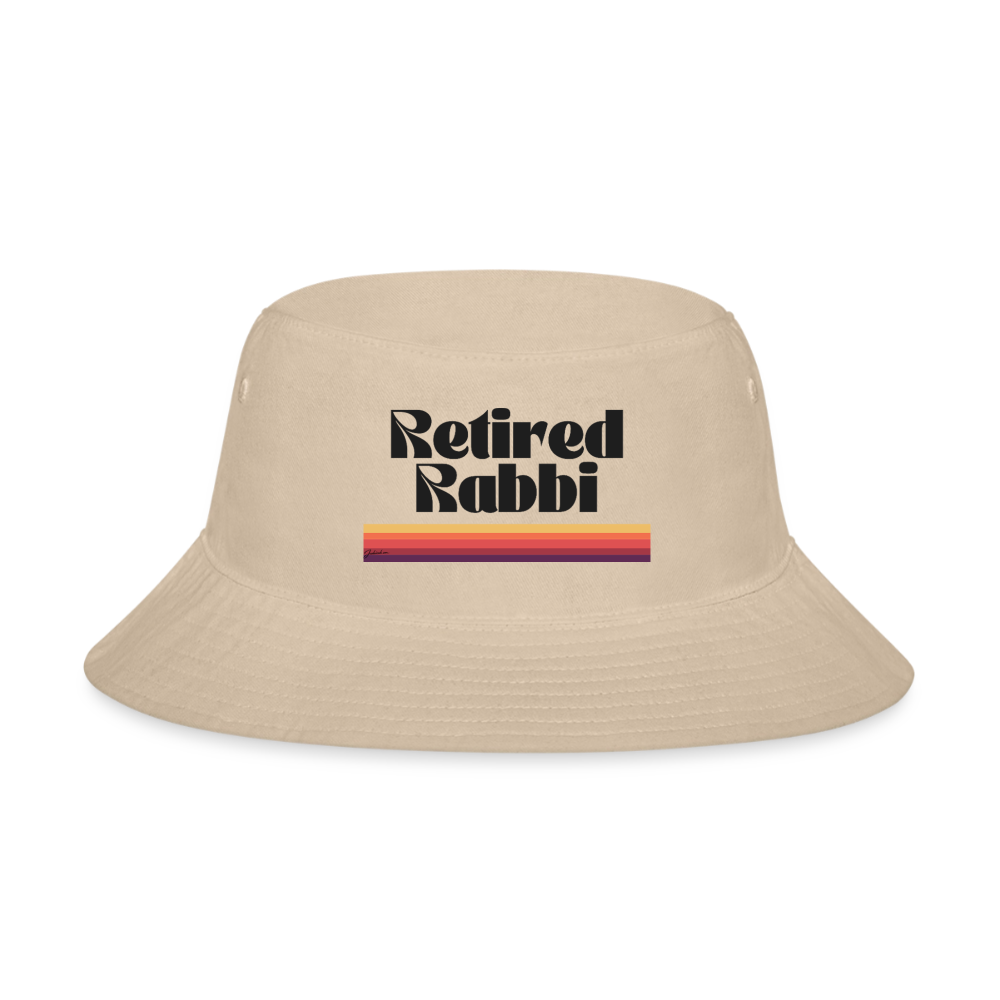 Retired Rabbi Bucket Hat - cream