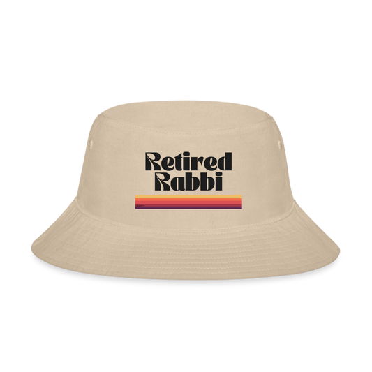 Retired Rabbi Bucket Hat - cream