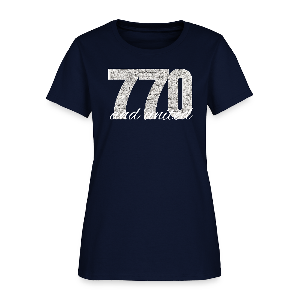 770 And United Light Women's T-Shirt - navy