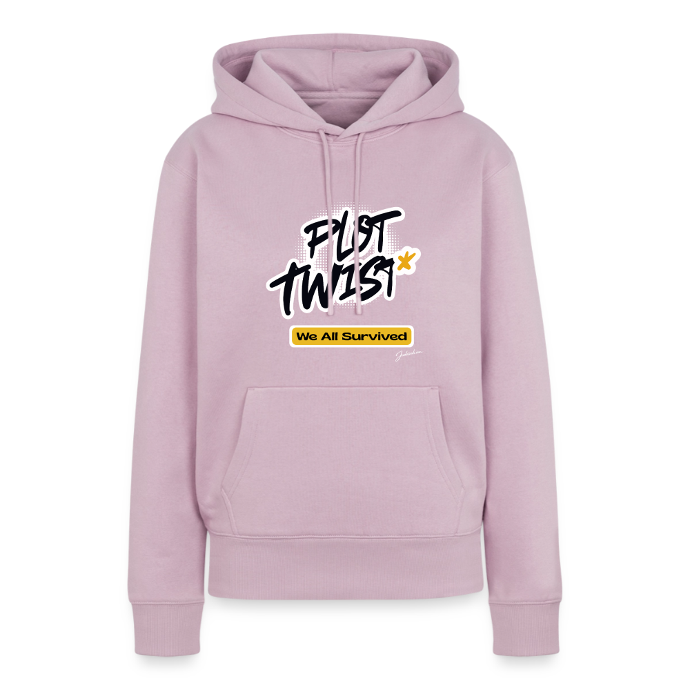Plot Twist Women’s Premium Hoodie - dusty pink