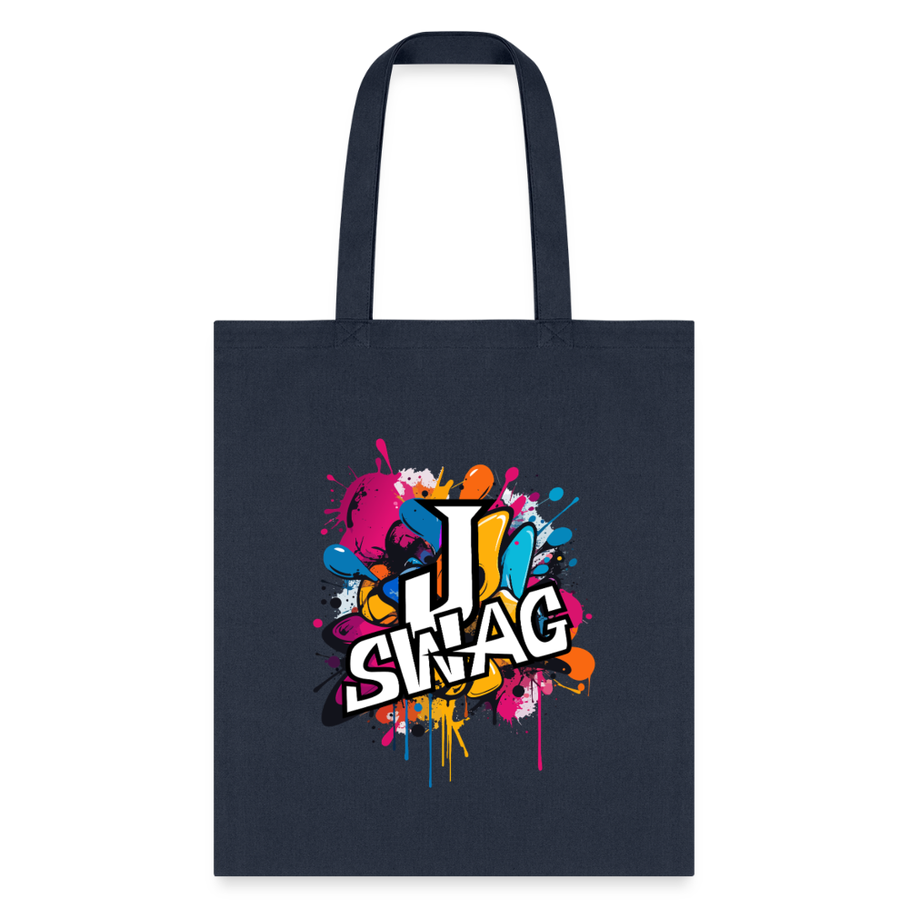 Jswag Logo Tote Bag - navy