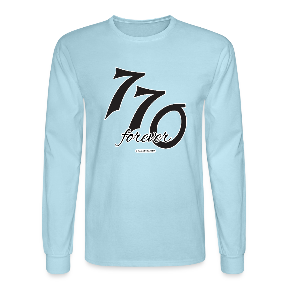 770 Forever Men's Long Sleeve T-Shirt - powder blue