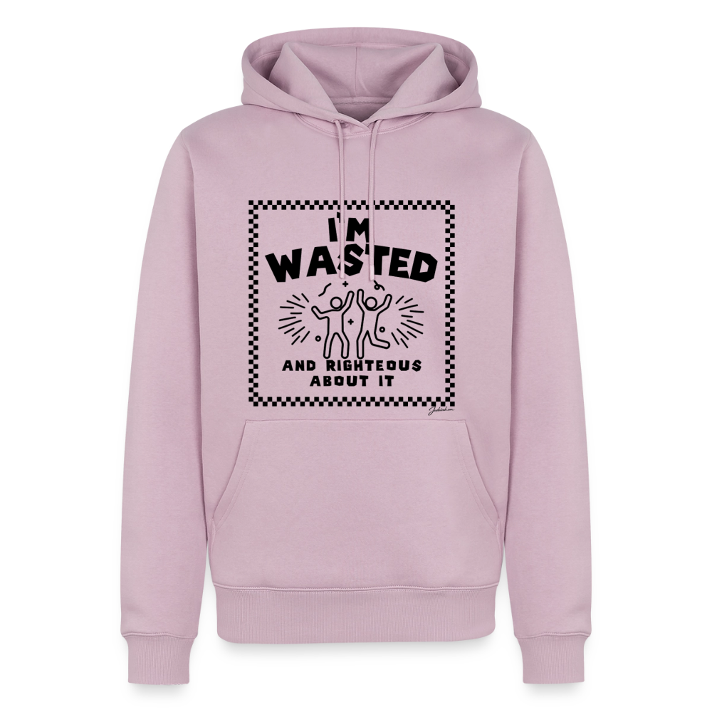 Wasted & Righteous Men’s Premium Hoodie - dusty pink
