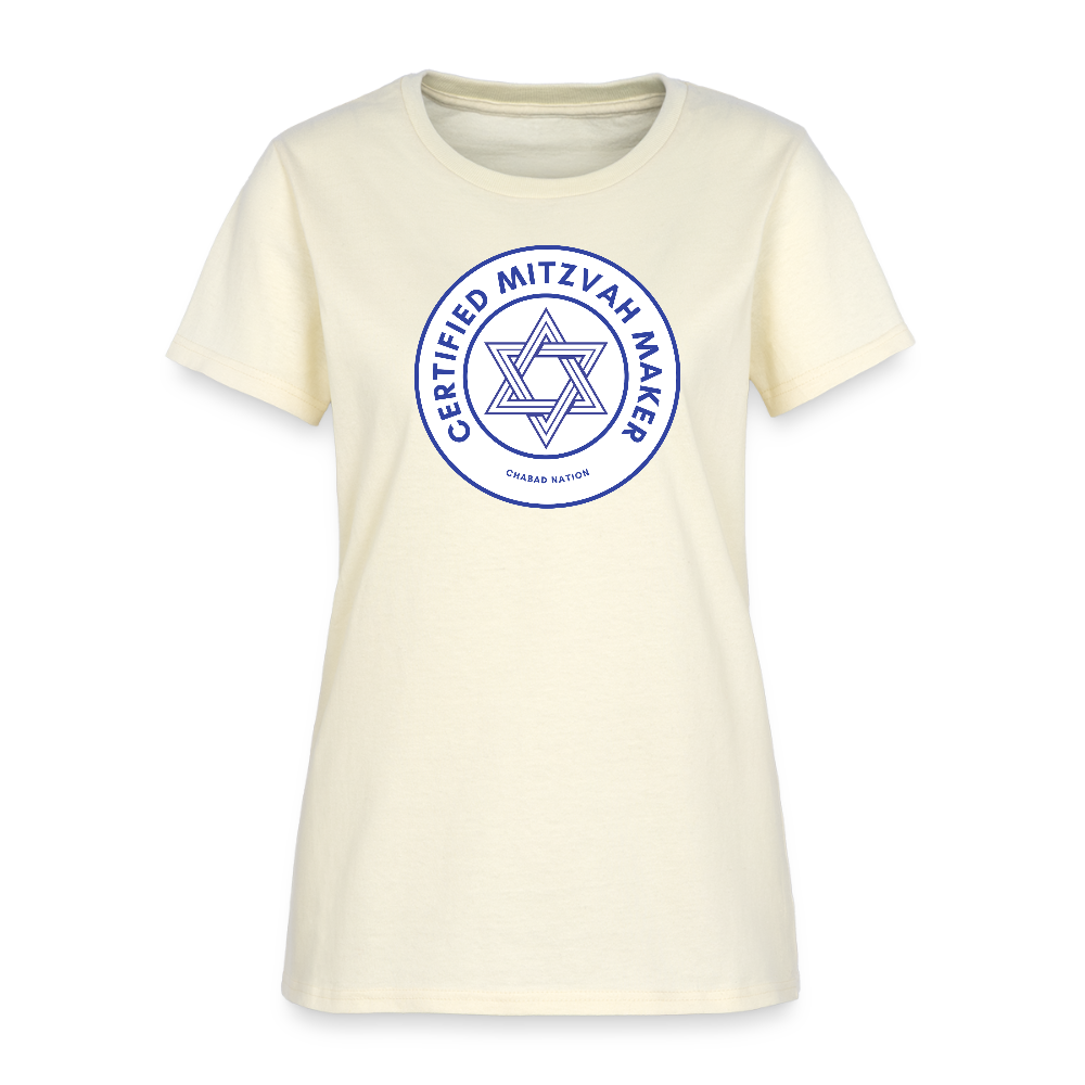 Certified Mitzvah Maker Women's T-Shirt - off white
