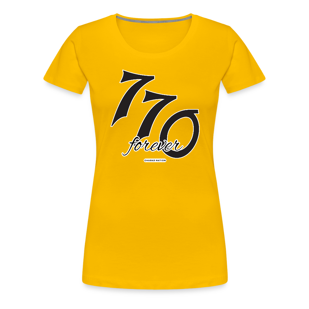 770 Forever Women’s Premium T-Shirt - sun yellow
