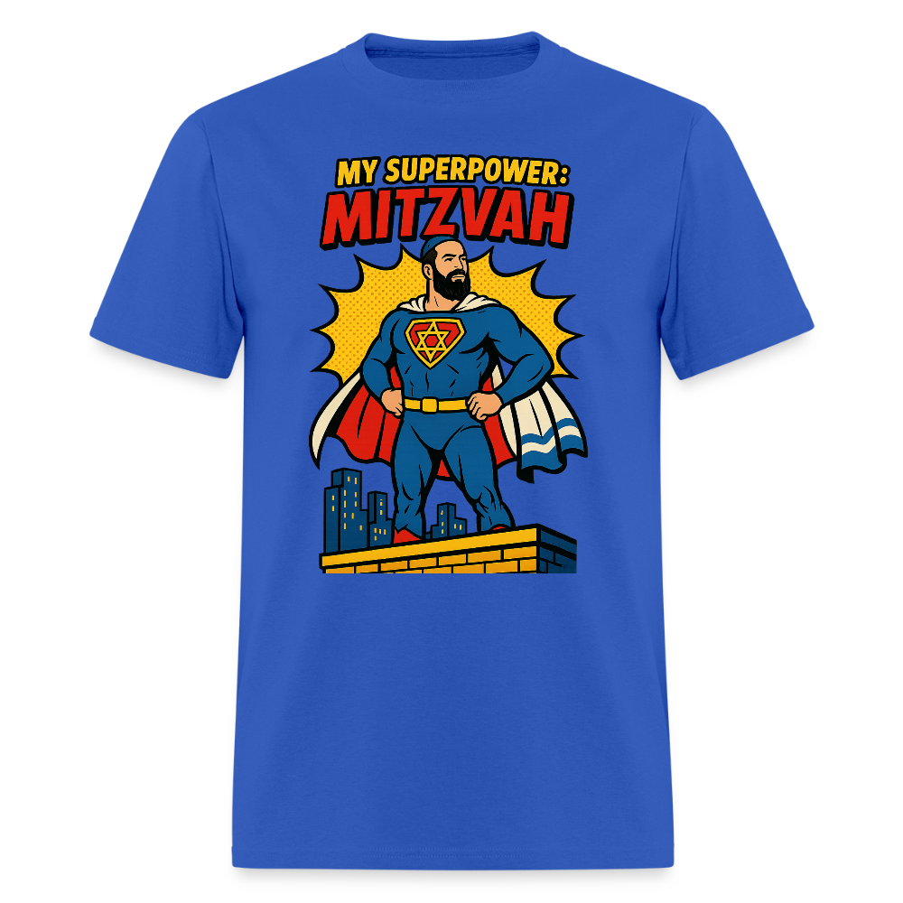 My Superpower: Mitzvah Men's T-Shirt | GILDAN 5000 - royal blue