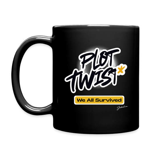Plot Twist Full Color Mug - black