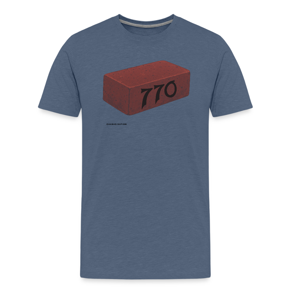 770 Solid Brick Kids' Premium T-Shirt - heather blue