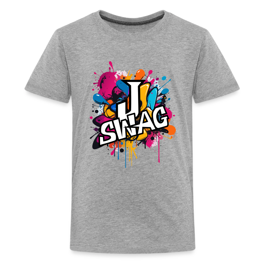 Jswag Logo  Kids' Premium T-Shirt - heather gray