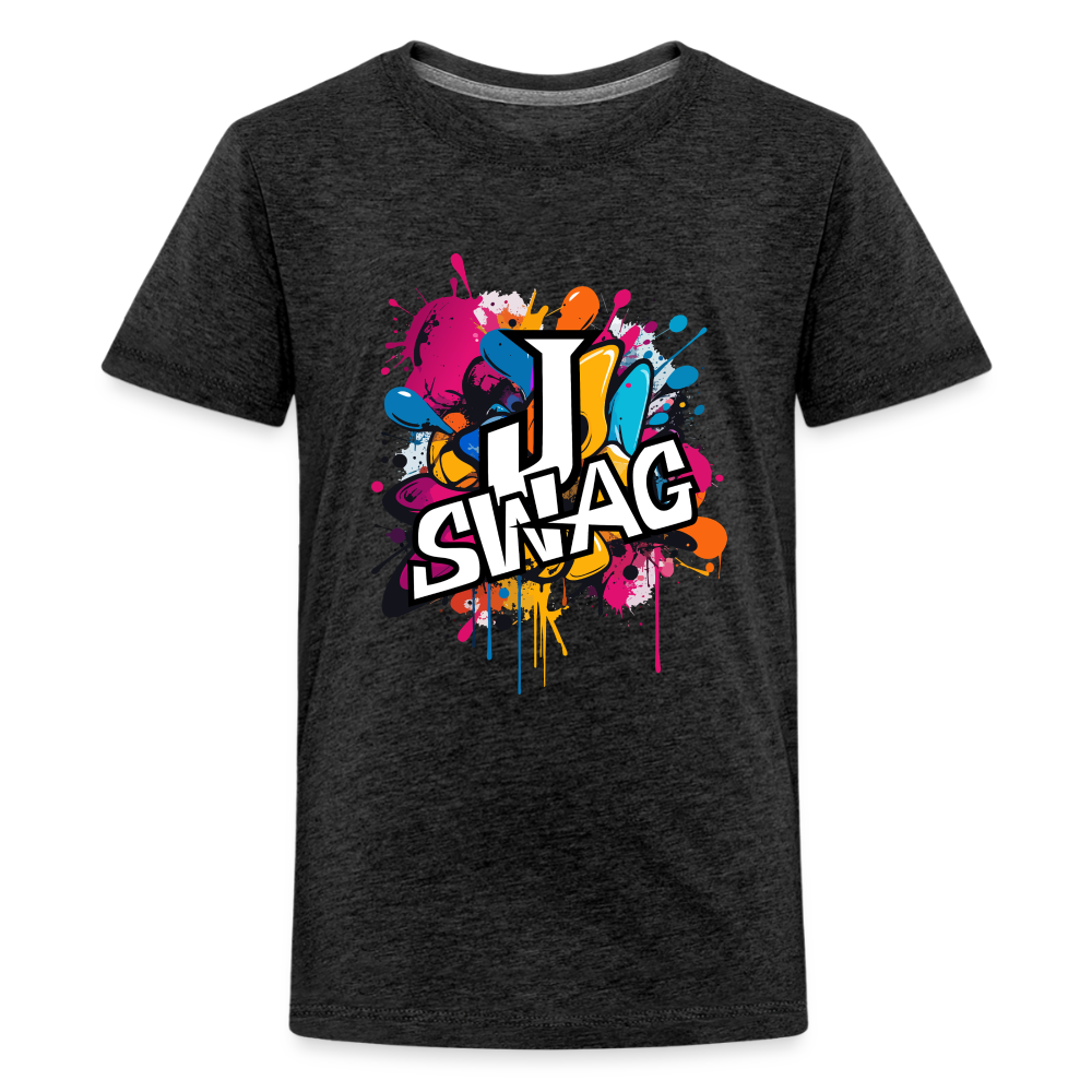Jswag Logo  Kids' Premium T-Shirt - charcoal grey