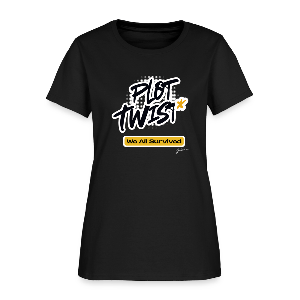 Plot Twist Women's T-Shirt - black