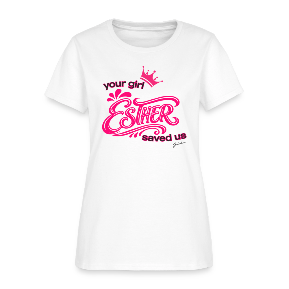 Your Girl Esther Women's T-Shirt - white