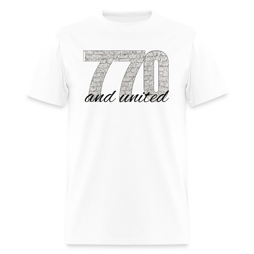770 And United Men's T-Shirt | GILDAN 5000 - white