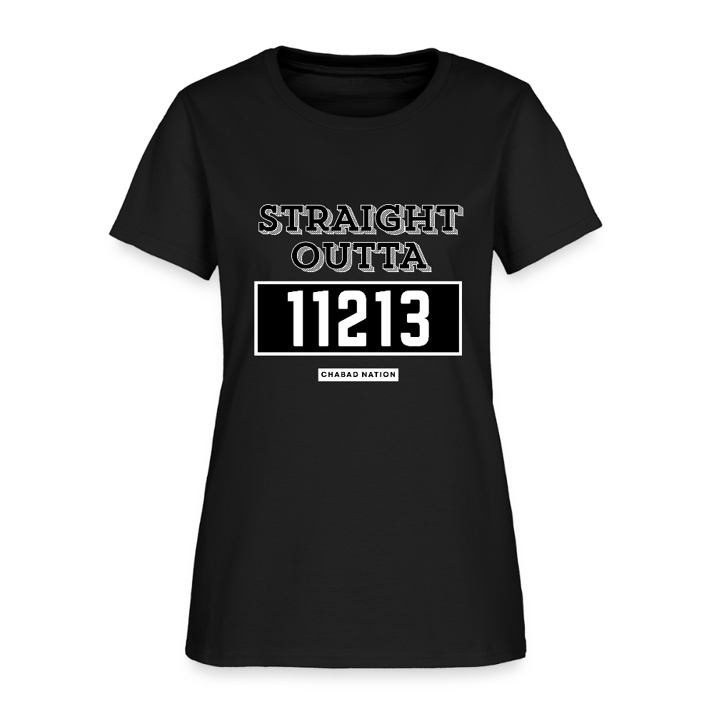 Straight Outta 11213 Women's T-Shirt - black