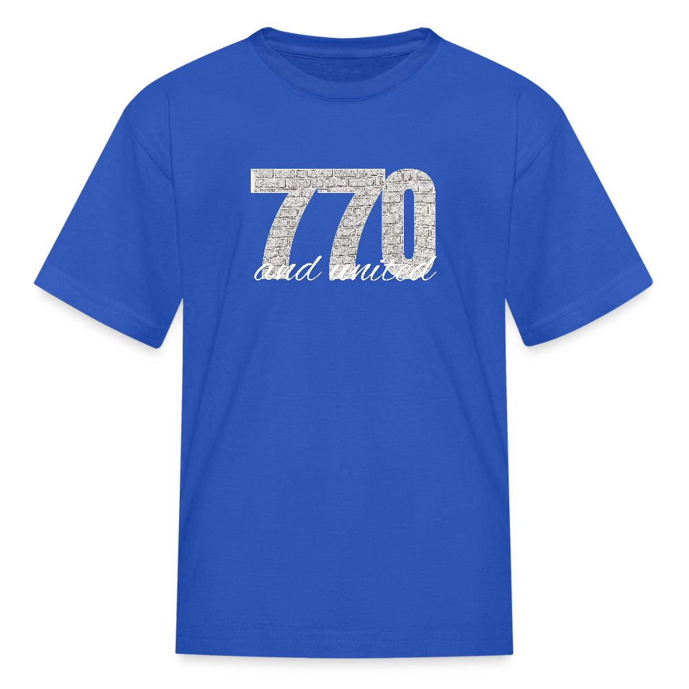 770 And United Light Kids' T-Shirt - royal blue