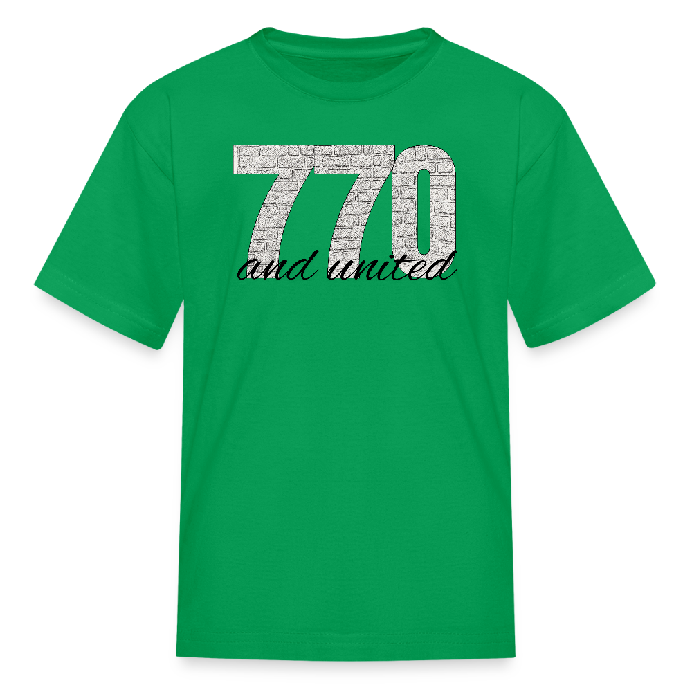770 And United Kids' T-Shirt - kelly green